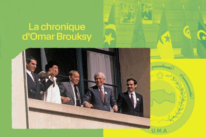 Maghreb : l’impossible renaissance d’une union économique  © Illustration Mediapart avec AFP